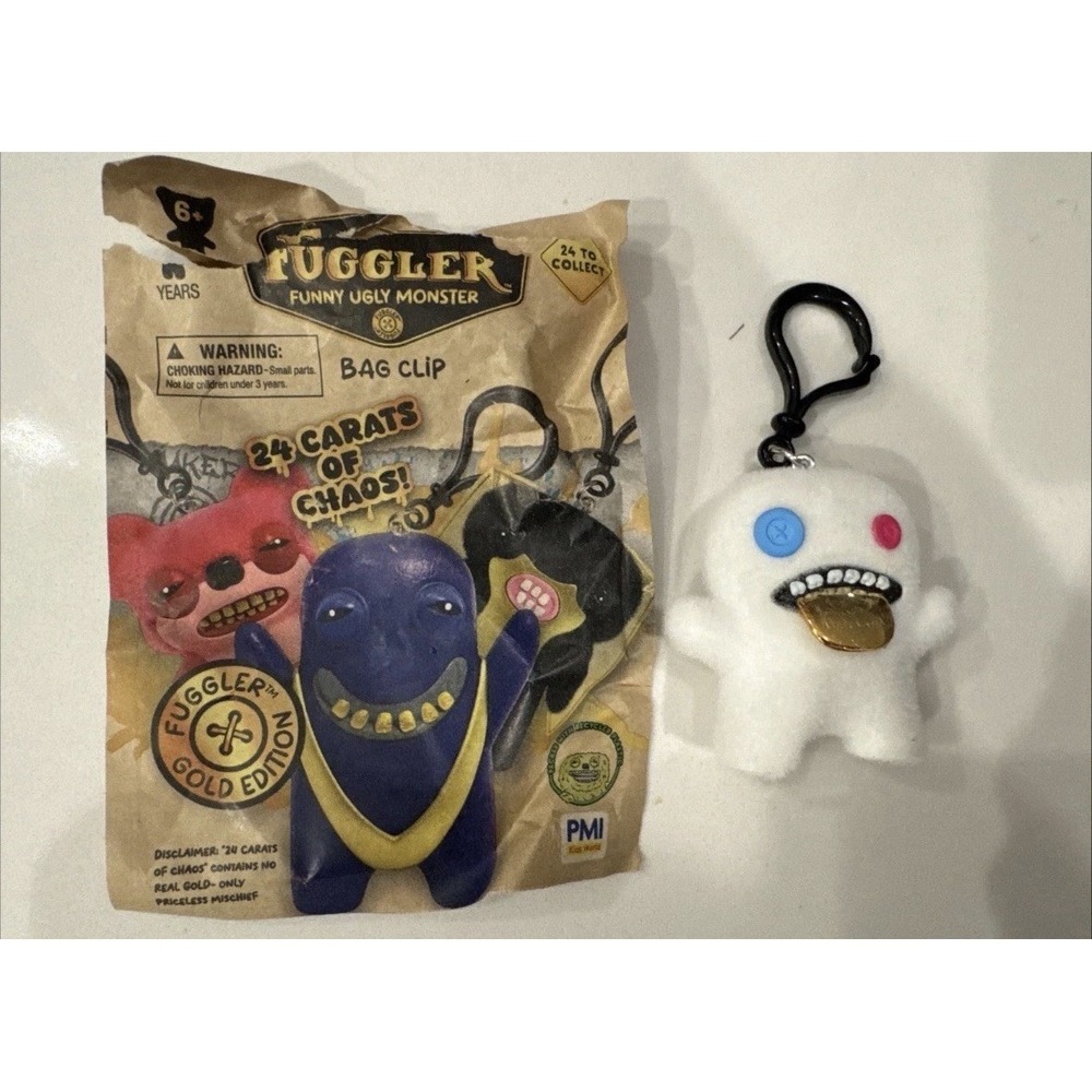 NEW 2026 Fuggler 24 CARATS OF CHAOS Oogah Boogah Backpack Clip RARE
